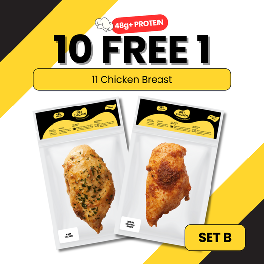SET B [10 + FREE 1 Pcs] Protein+ Plus (160g)