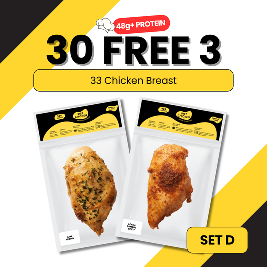 SET D [30 + FREE 3 Pcs] Protein+ Plus (160g)