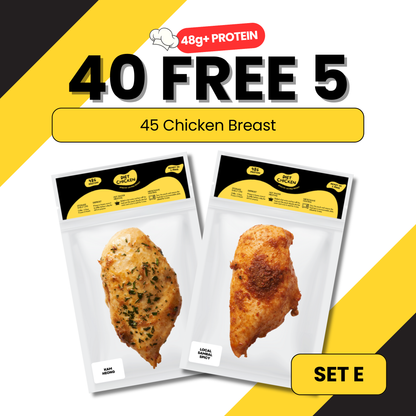 SET E [40 + FREE 5 Pcs] Protein+ Plus (160g)