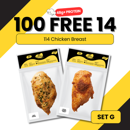 SET G [100 + FREE 14 Pcs] Protein+ Plus (160g)